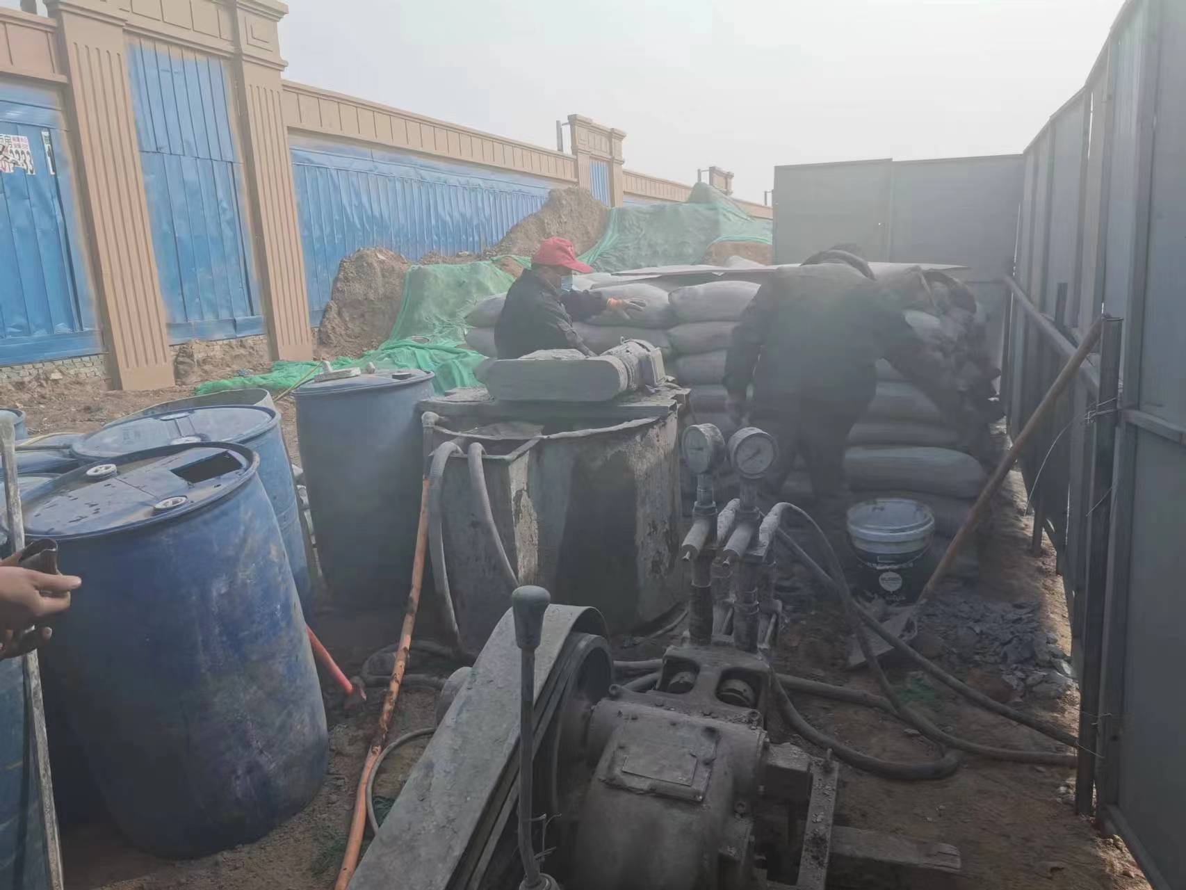 徐水地基沉降注浆加固